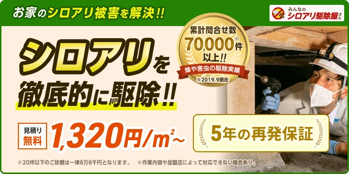 みんなのシロアリ駆除屋さんイメージ画像