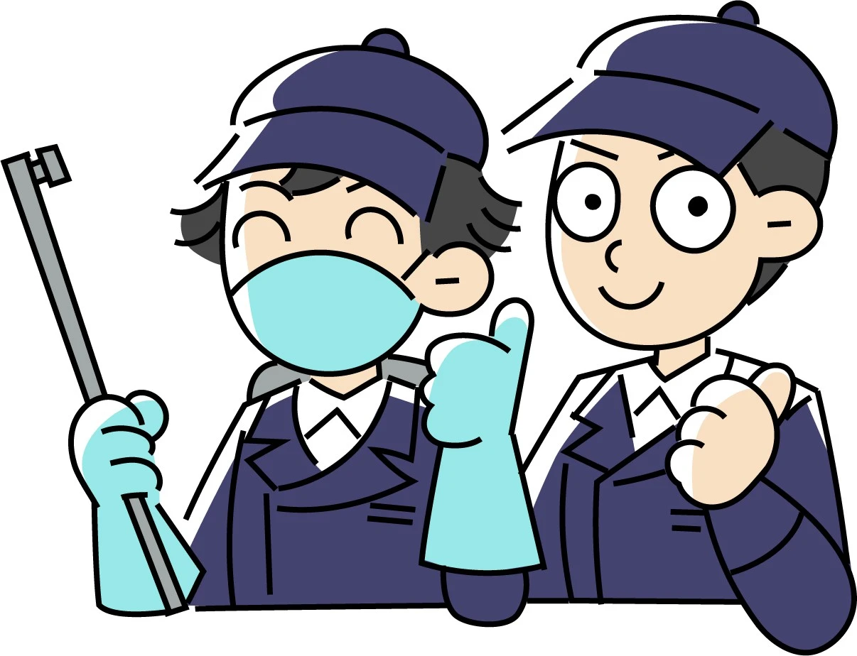 シロアリ消毒事業者の絵