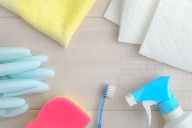 カビ掃除に必要な道具の写真