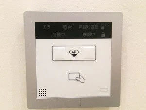カード錠の写真