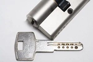 ディンプルシリンダー錠の写真