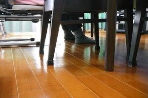 適切なメンテナンスがされたガス床暖房の写真